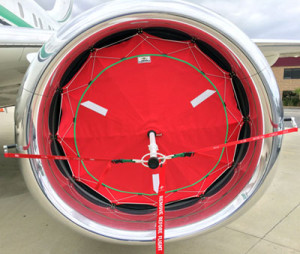 BBJ 737 inlet covers