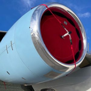Gulfstream G700 and G800 Jet Engine Inlet Cover