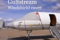 Aircraft windshield cover